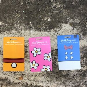 Walt Disney World 50th Anniversary & Character Luggage Tags